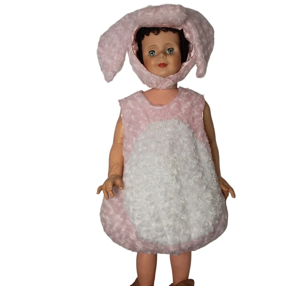 UNDERWRAPS Kids Pink Bunny Costume Size Large